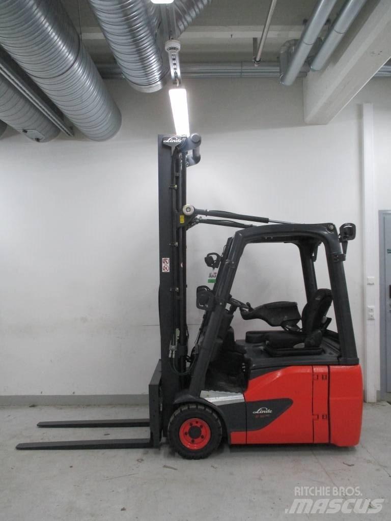 Linde E 16 C-02 Elektriniai šakiniai krautuvai