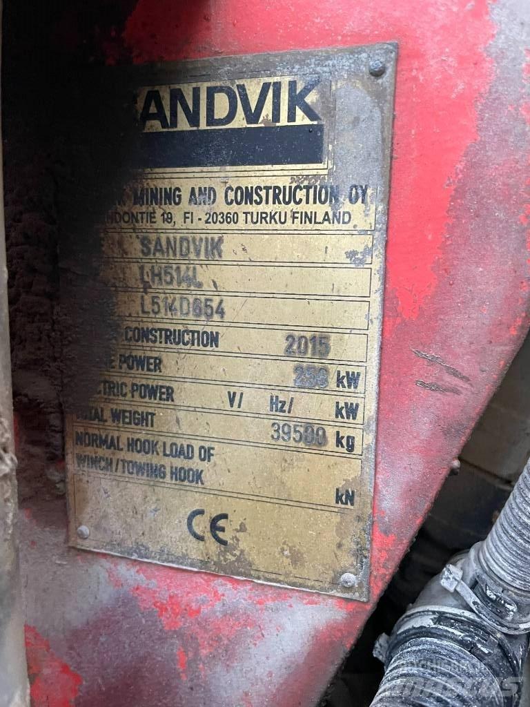 Sandvik LH 514 Požeminis krautuvas