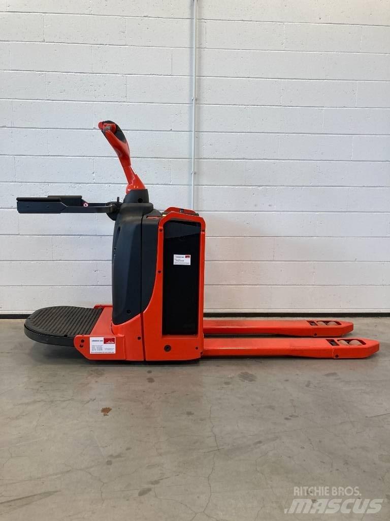 Linde T16P/1151-02 Žemų aukščių keltuvai su platforma