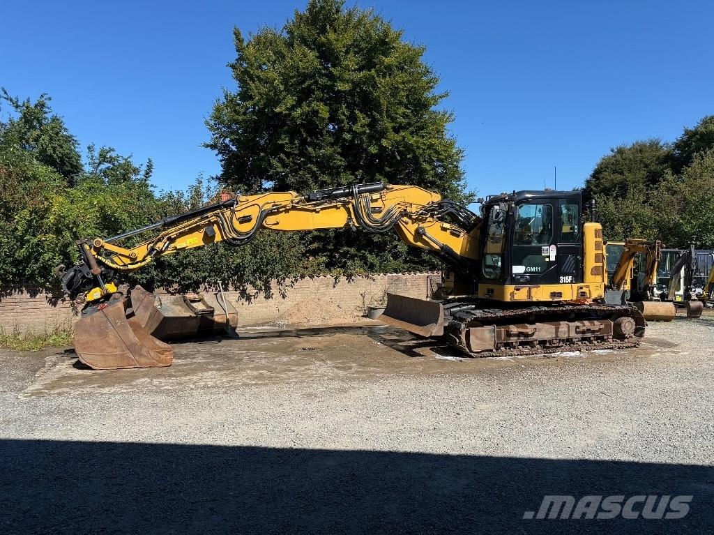CAT 315 Vikšriniai ekskavatoriai