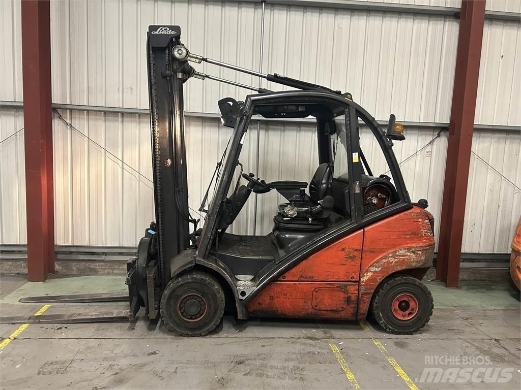 Linde H25T LPG (dujiniai) krautuvai