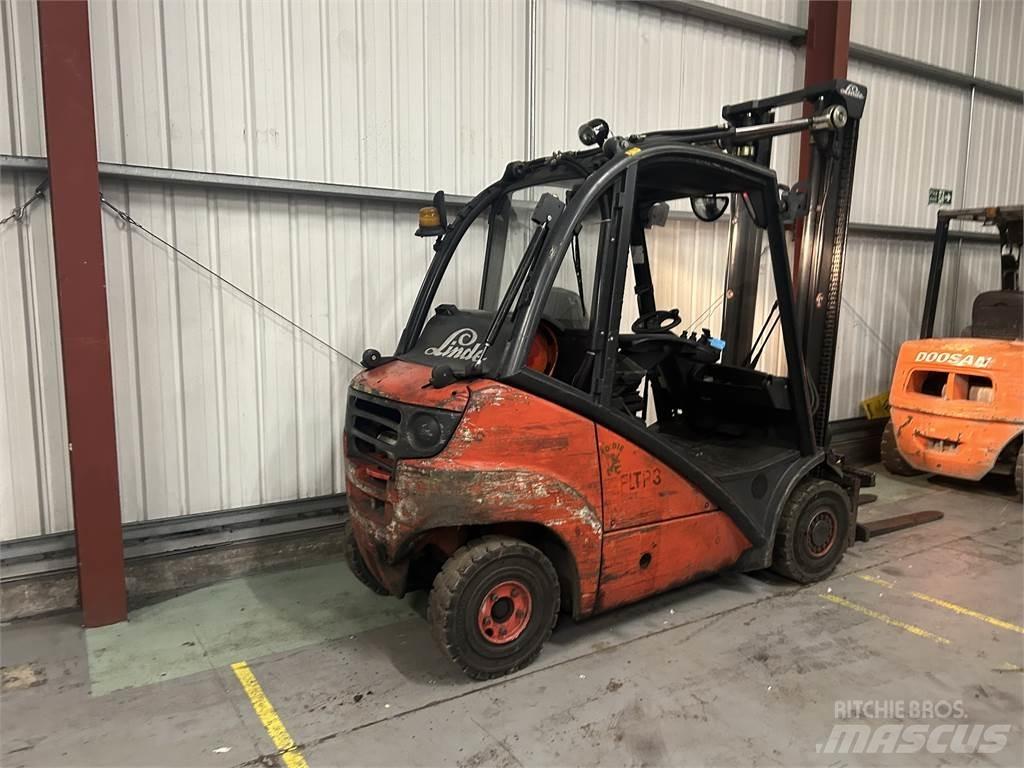 Linde H25T LPG (dujiniai) krautuvai