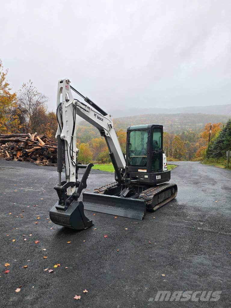 Bobcat E 55 Mini ekskavatoriai < 7 t