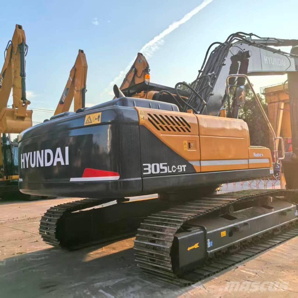 Hyundai R305LC-9T Vikšriniai ekskavatoriai