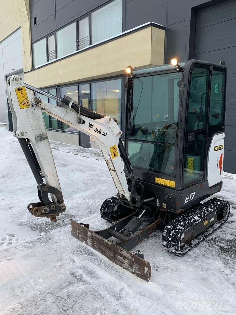 Bobcat E 17 Mini ekskavatoriai < 7 t