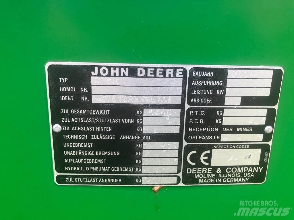 John Deere 9540 WTS Derliaus nuėmimo kombainai