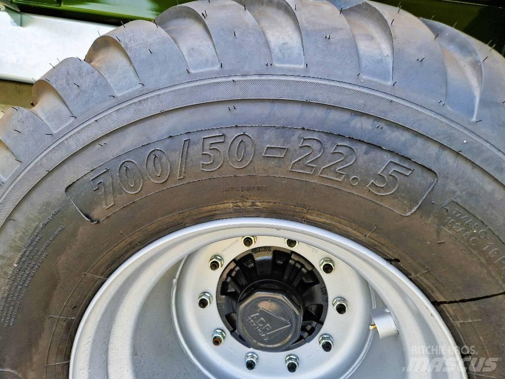 Fliegl TMK 256 Savivartės priekabos