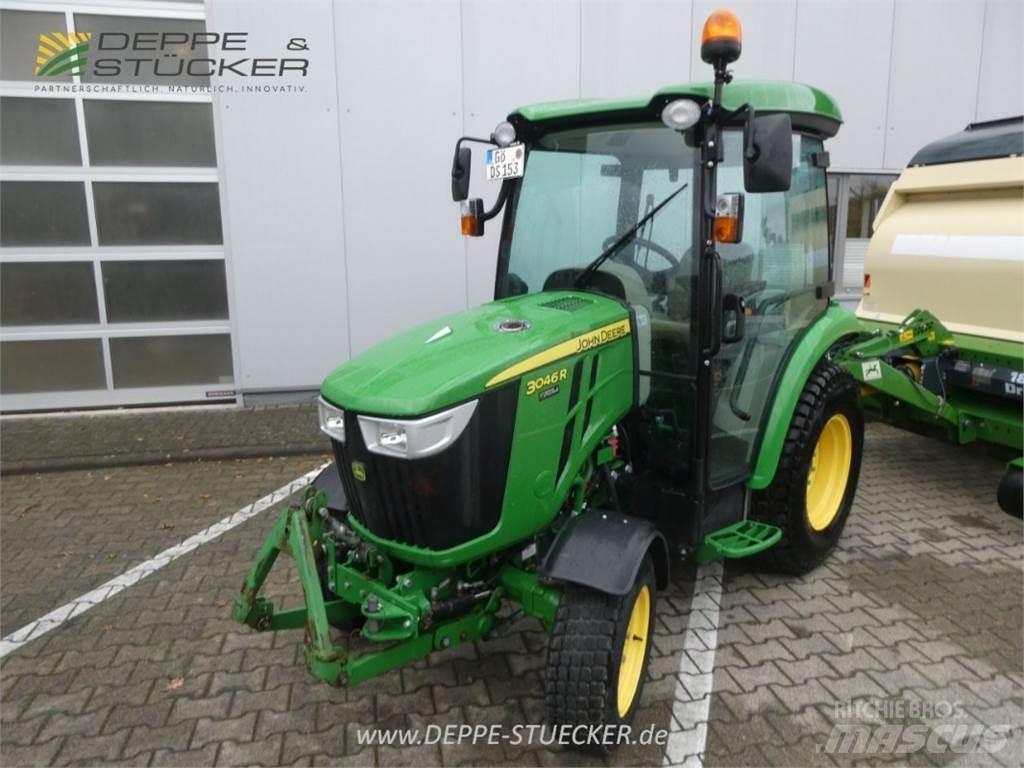 John Deere 3046R Naudoti kompaktiški traktoriai