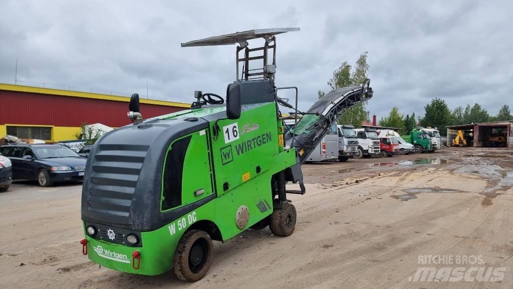 Wirtgen W50 DC Asfalto šalto frezavimo technika
