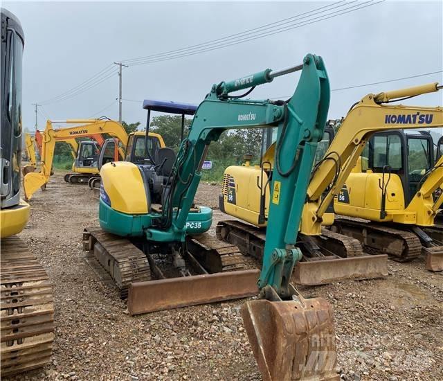Komatsu PC35MR-1 Mini ekskavatoriai < 7 t