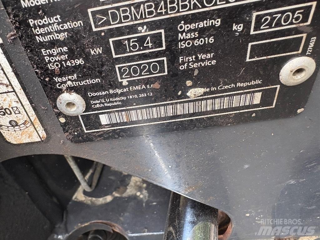 Doosan DX 27 Z Mini ekskavatoriai < 7 t