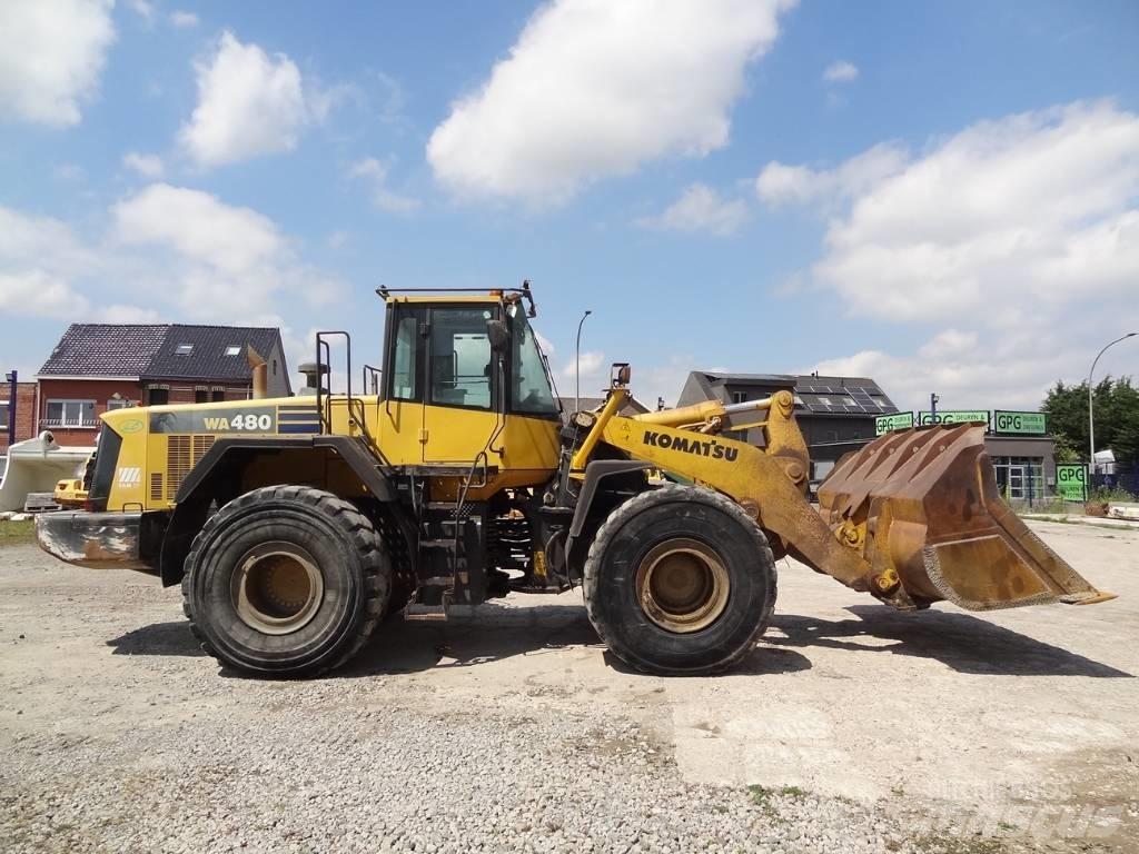 Komatsu WA 480-6 Naudoti ratiniai krautuvai