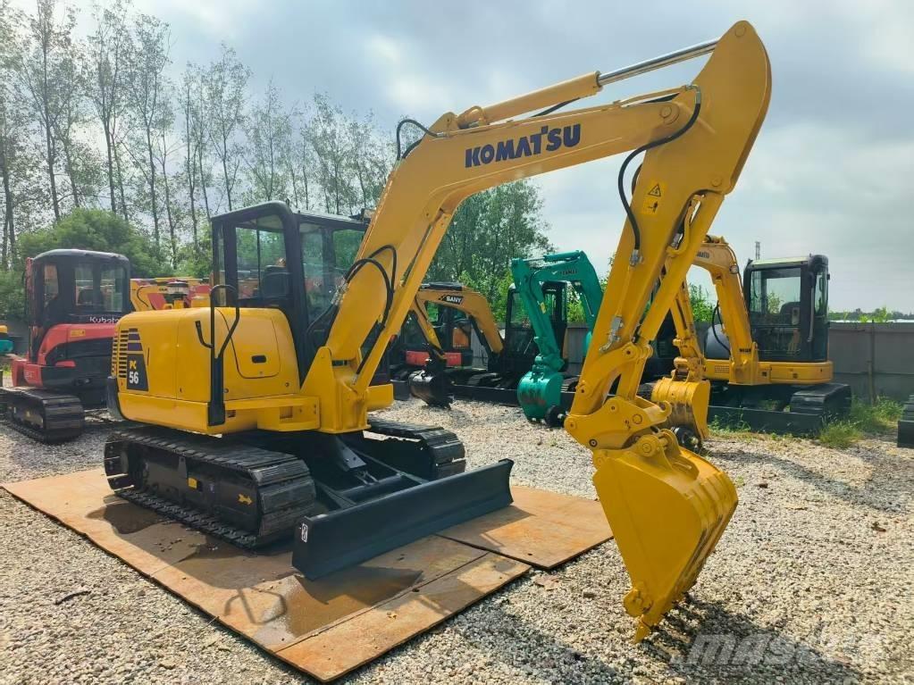 Komatsu PC 56 Mini ekskavatoriai < 7 t