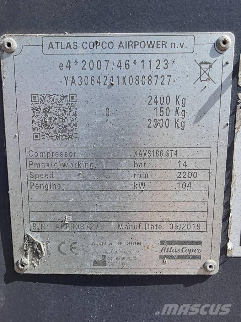 Atlas Copca XAVS186 Oro stiprintuvai
