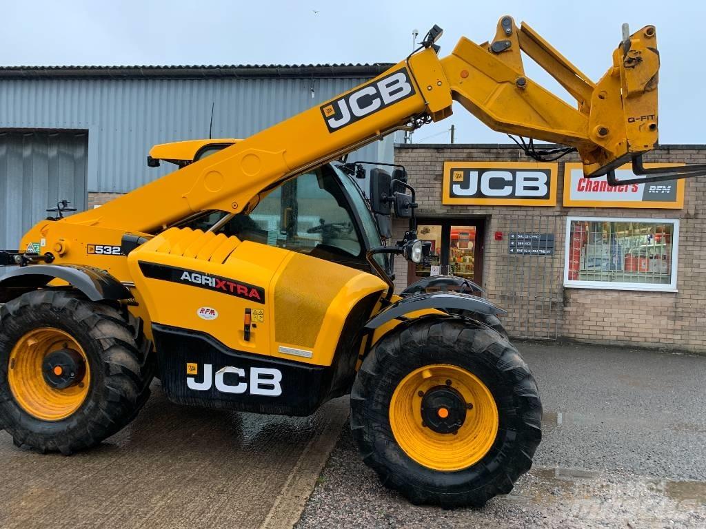 JCB 532-70 AGX Teleskopiniai krautuvai žemės ūkiui