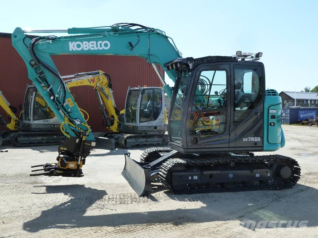Kobelco SK75SR-7 Vidutinės galios ekskavatoriai 7-12 t