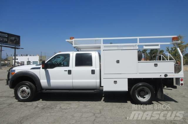 Ford F 550 Platformos/ Pakrovimas iš šono