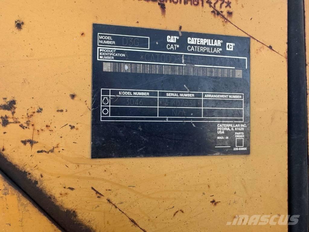 CAT D 3 G Vikšriniai buldozeriai