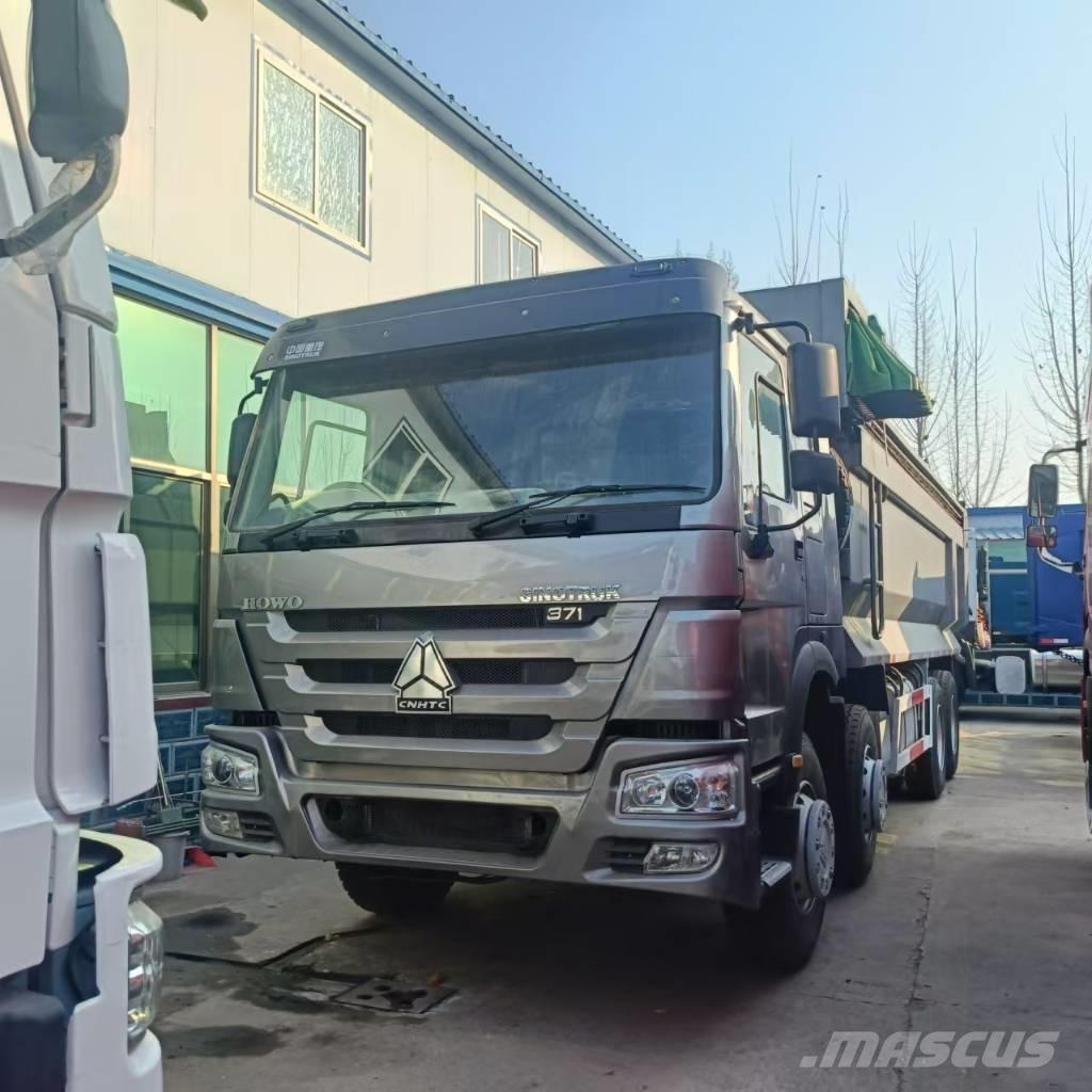 Howo 371 8x4 Savivarčių priekabų vilkikai