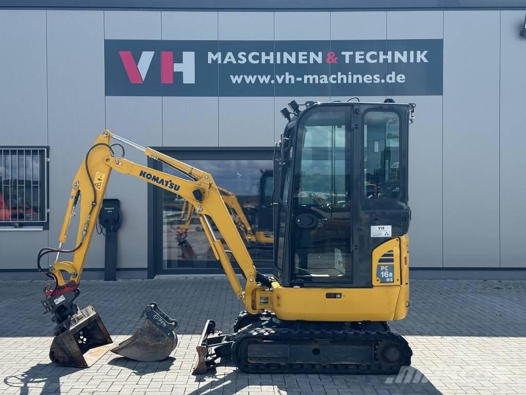 Komatsu PC 16 R-3HS Mini ekskavatoriai < 7 t