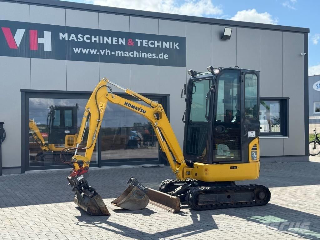 Komatsu PC 16 R-3HS Mini ekskavatoriai < 7 t