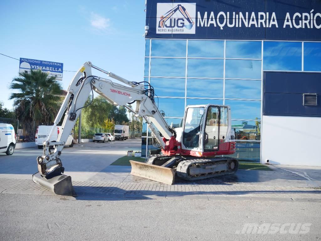 Takeuchi TB 290 Vidutinės galios ekskavatoriai 7-12 t