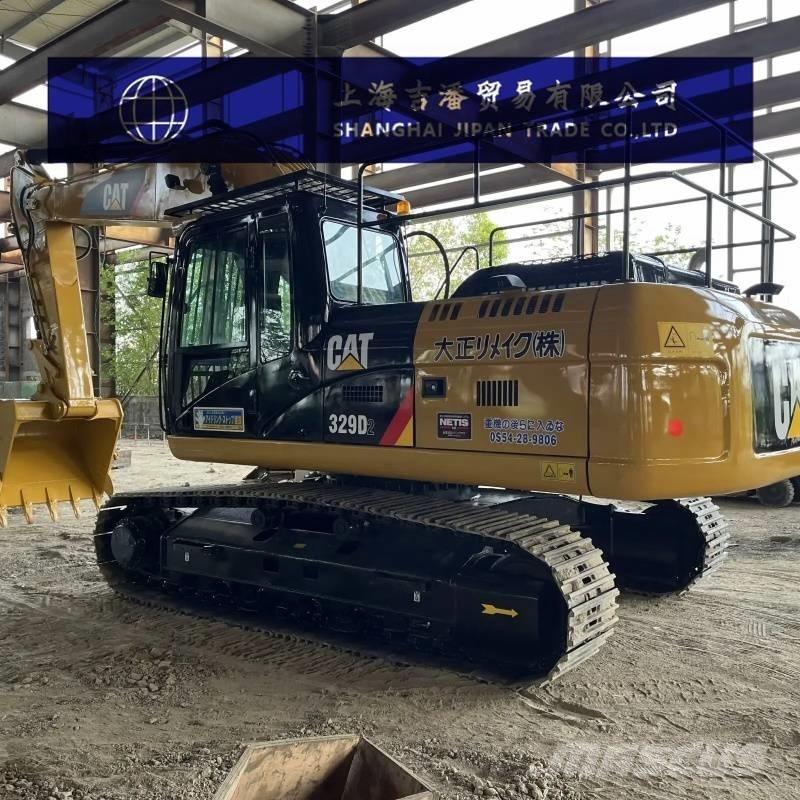 CAT 329 D Vikšriniai ekskavatoriai