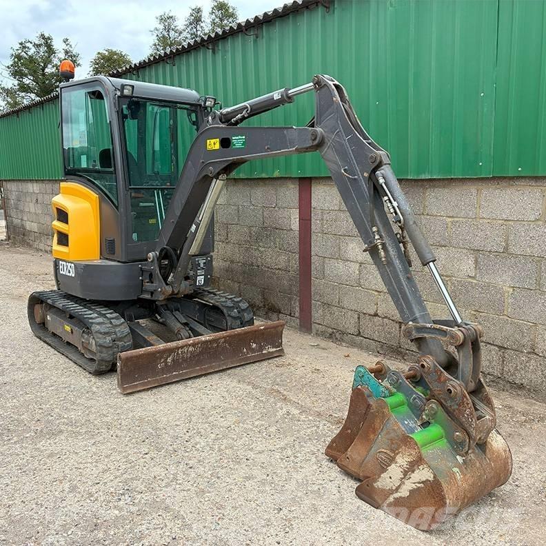 Volvo ECR25D Mini ekskavatoriai < 7 t