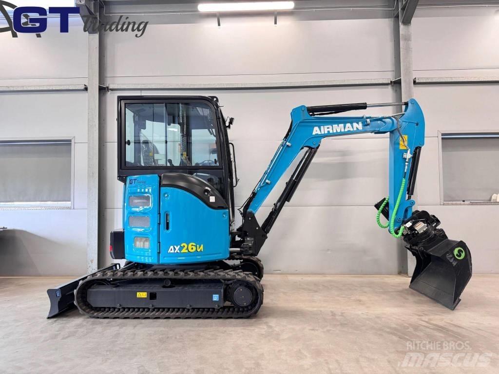 Airman AX 26 U-7 Mini ekskavatoriai < 7 t