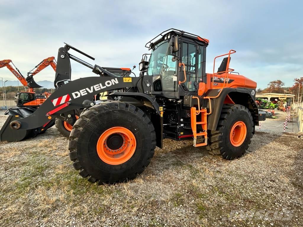 Develon DL 420 CVT-7 Naudoti ratiniai krautuvai