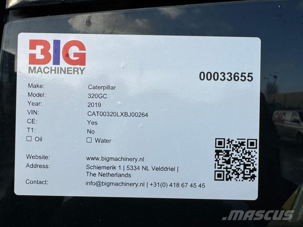 CAT 320GC Specialūs ekskavatoriai