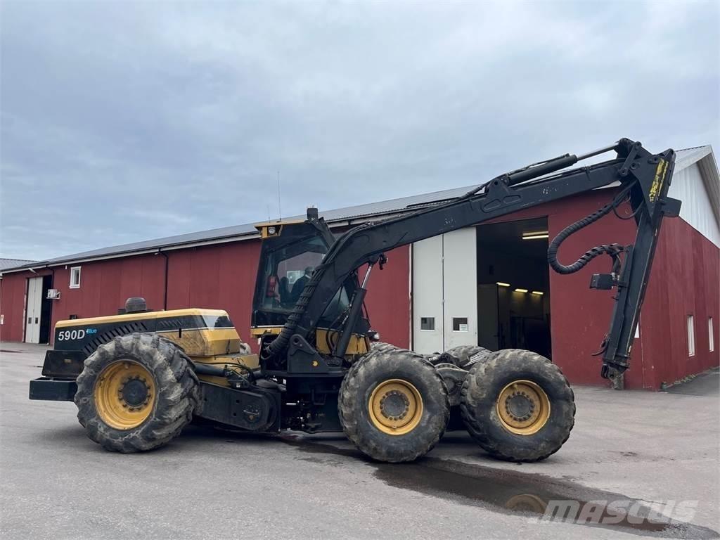 Eco Log 590D Miško technika (Harvesteriai)
