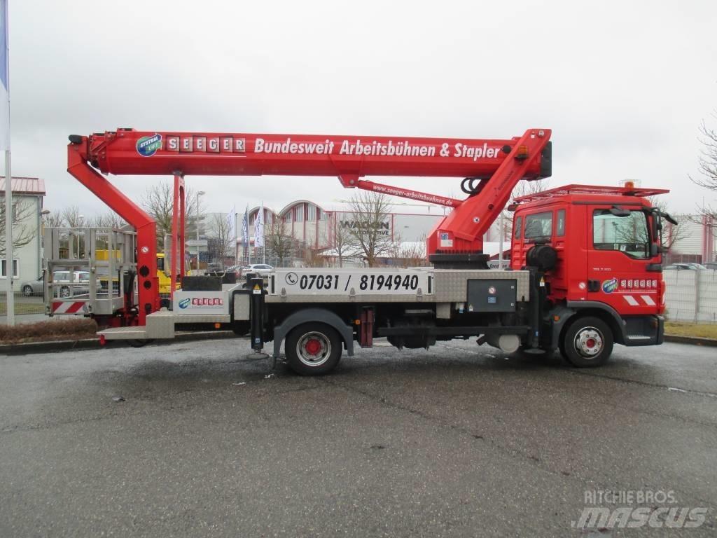 Ruthmann T 330 Ant vilkikų montuojamos kėlimo platformos