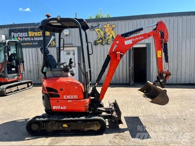Kubota U 17-3 Mini ekskavatoriai < 7 t