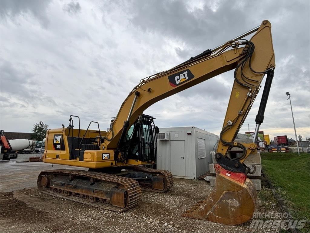CAT 320 Vikšriniai ekskavatoriai