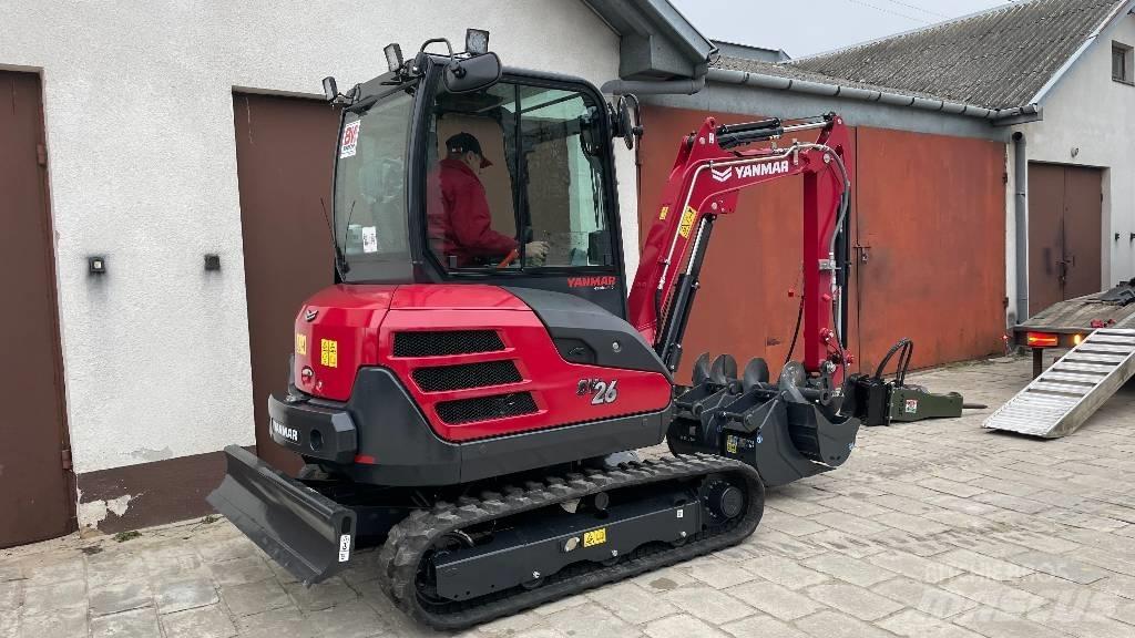 Yanmar SV 26 Mini ekskavatoriai < 7 t