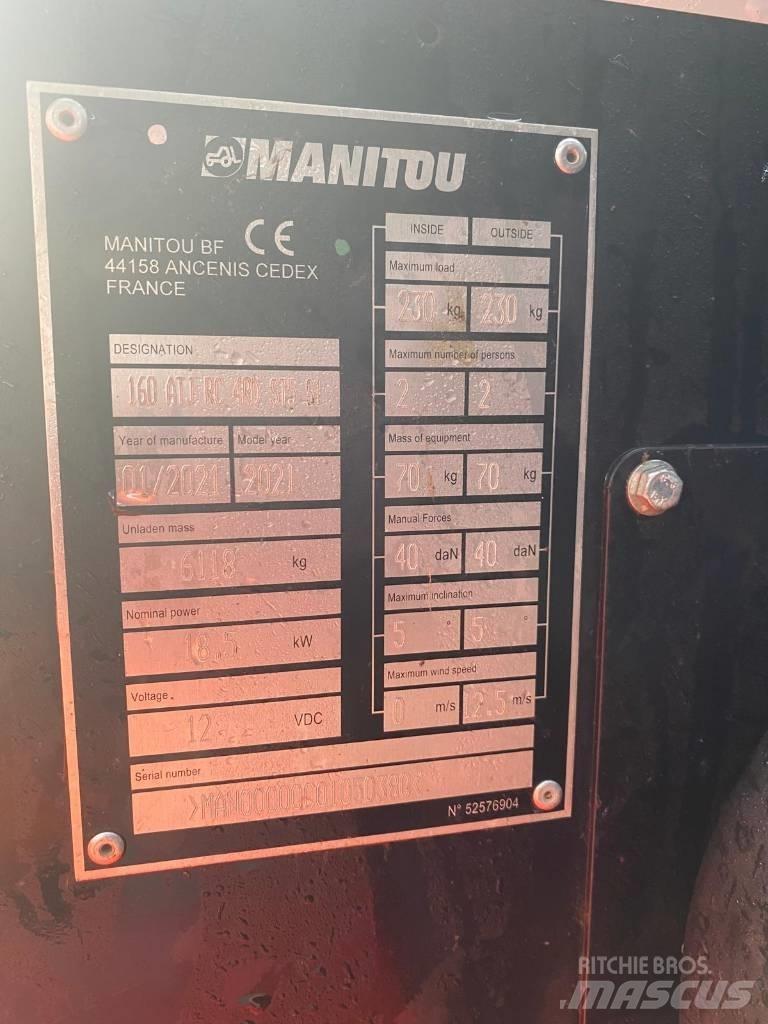 Manitou 160 ATJ Alkūniniai keltuvai