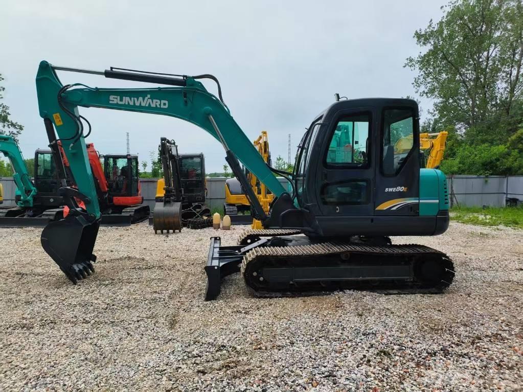 Sunward SWE 80 E Vidutinės galios ekskavatoriai 7-12 t
