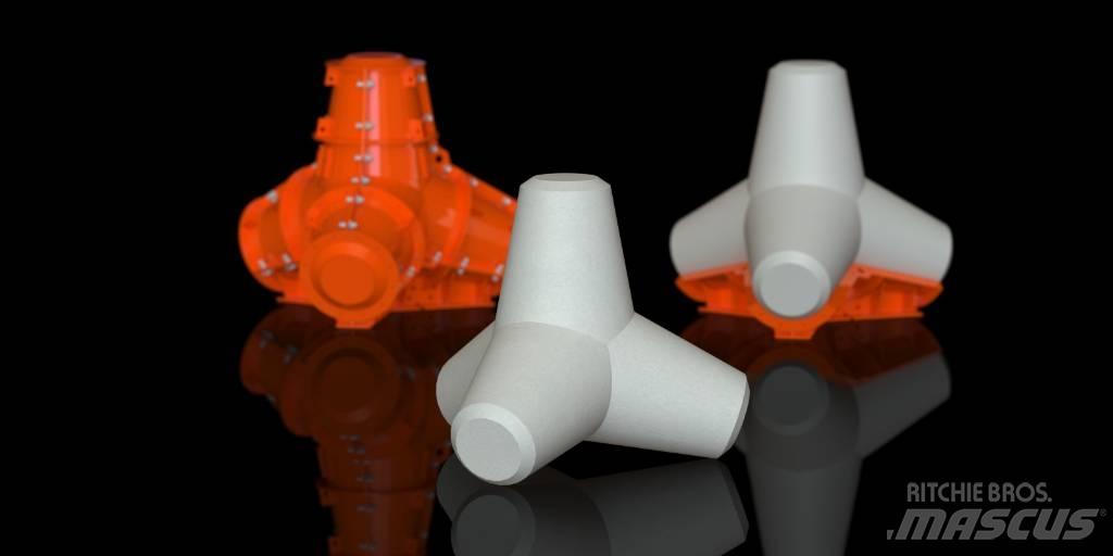 3A Block Tetrapod Betono klojimo technika