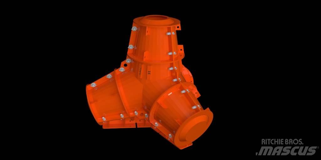  3A Block Tetrapod Betono klojimo technika