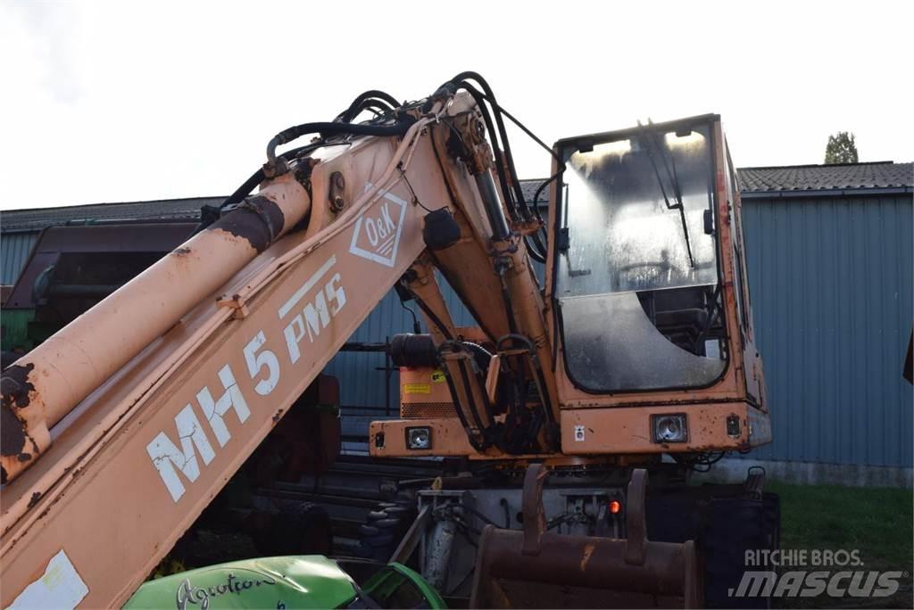 O&K MH 5 Ratiniai ekskavatoriai