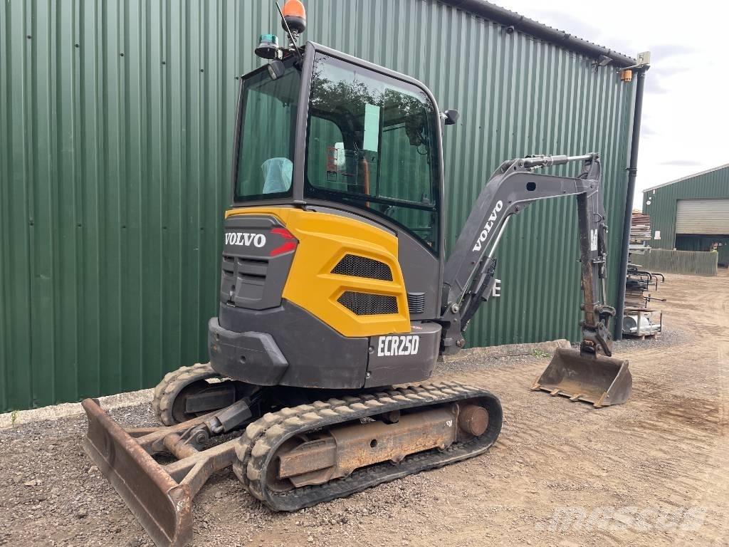 Volvo ECR 25 D Mini ekskavatoriai < 7 t