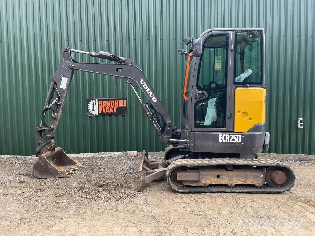 Volvo ECR 25 D Mini ekskavatoriai < 7 t