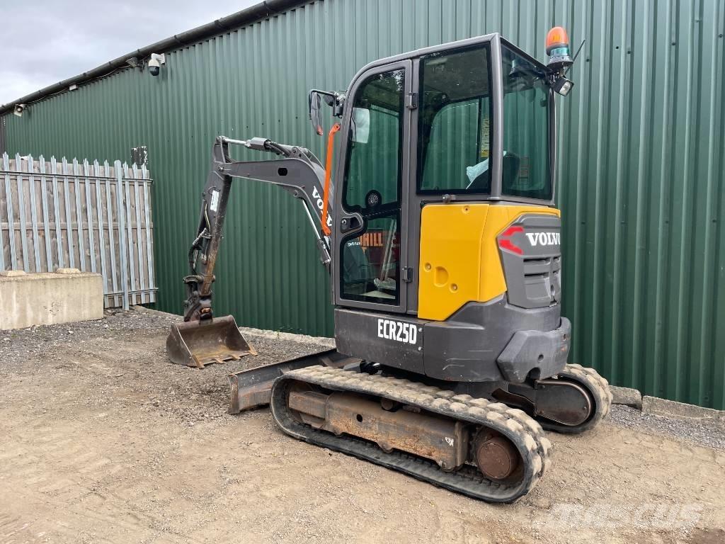 Volvo ECR 25 D Mini ekskavatoriai < 7 t