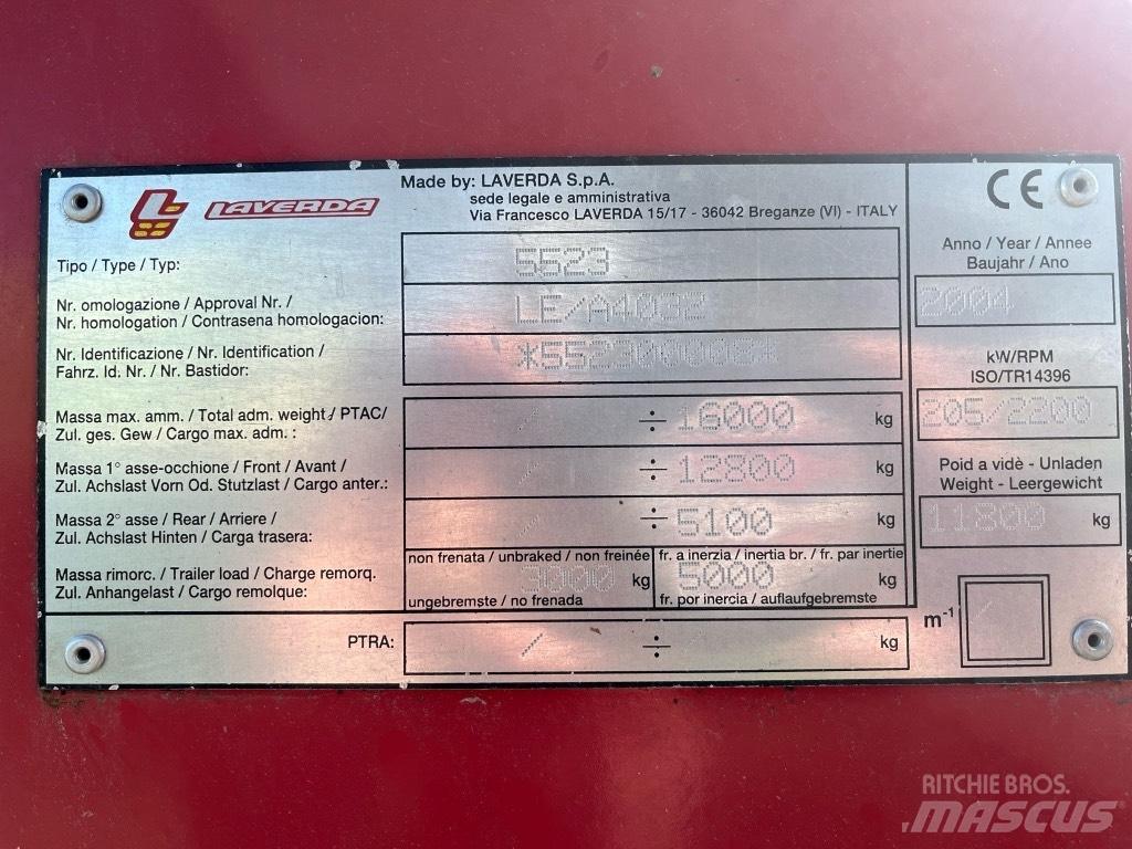 Laverda M 304 Derliaus nuėmimo kombainai