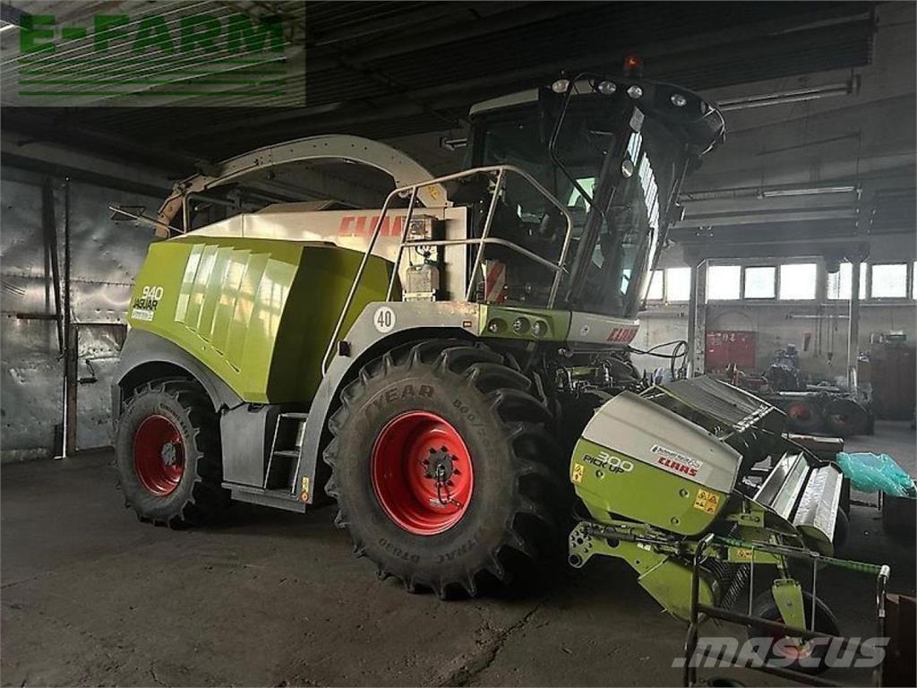 CLAAS jaguar 940 Pašarų ruošimo technika