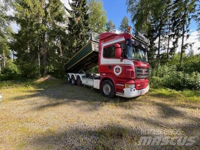 Scania R 500 Sunkvežimiai su keliamuoju kabliu