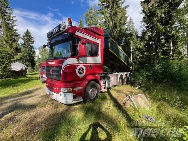 Scania R 500 Sunkvežimiai su keliamuoju kabliu
