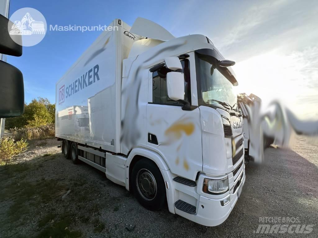 Scania R 580 Sunkvežimiai su dengtu kėbulu