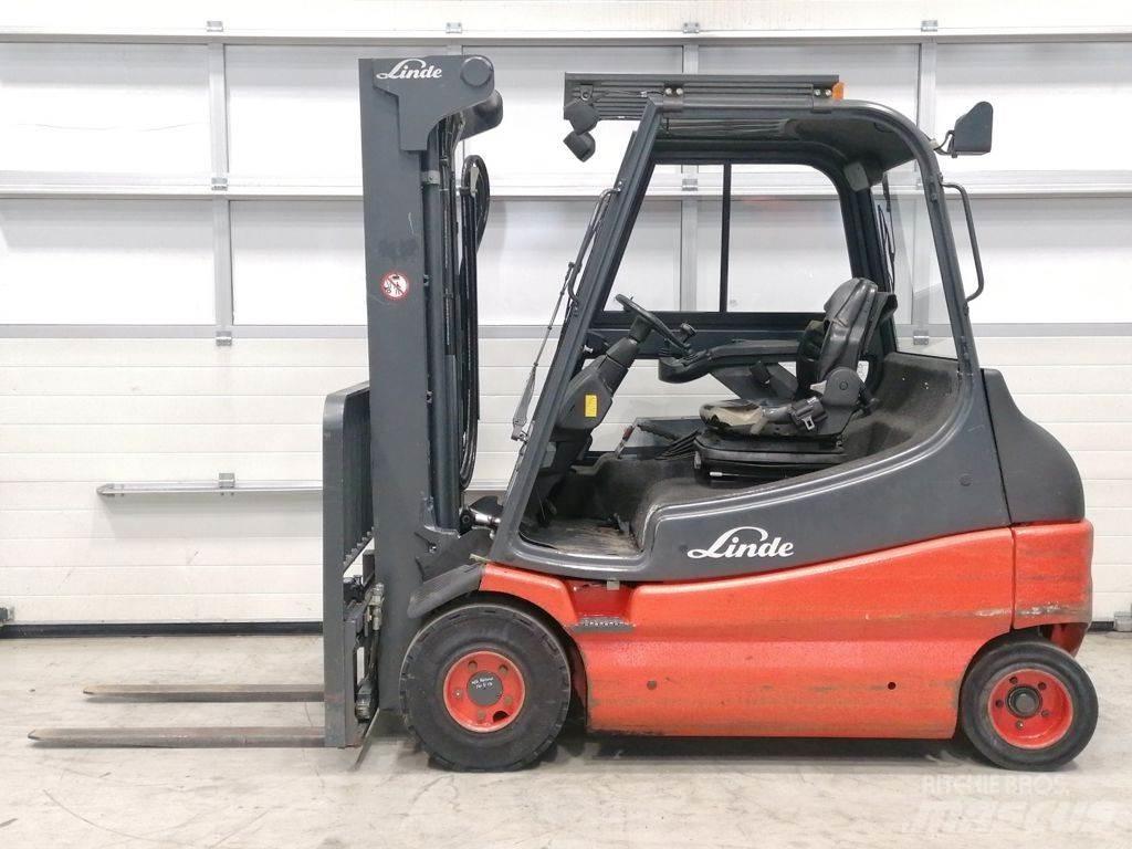 Linde E25-03 Elektriniai šakiniai krautuvai